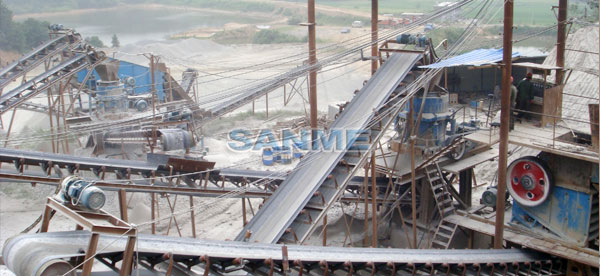 時(shí)產(chǎn)200噸鵝卵石制砂生產(chǎn)線